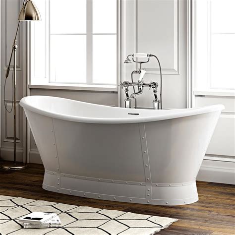 double slipper freestanding tub